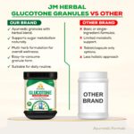 why jm herbal glucotone granules best